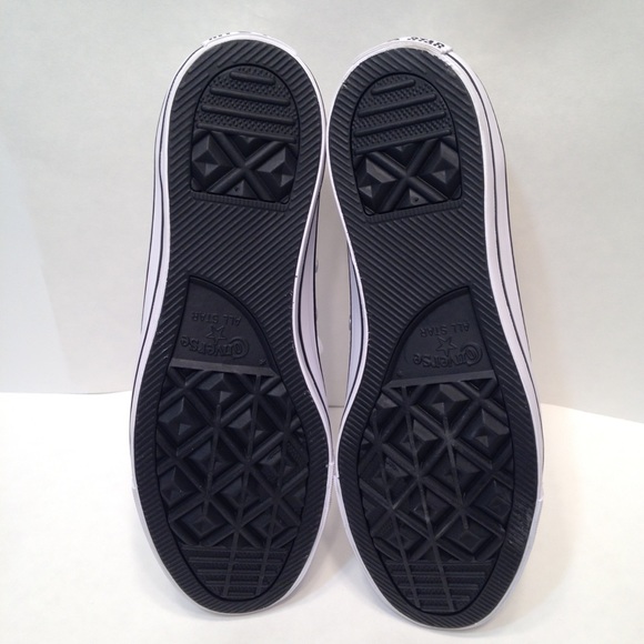 Womens Converse Silver Glitter size 13 - Picture 5 of 6